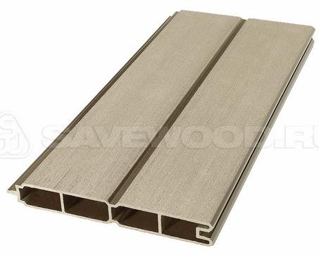 Заборный профиль из ДПК Savewood SW Agger матовый тик купить в Фрязино