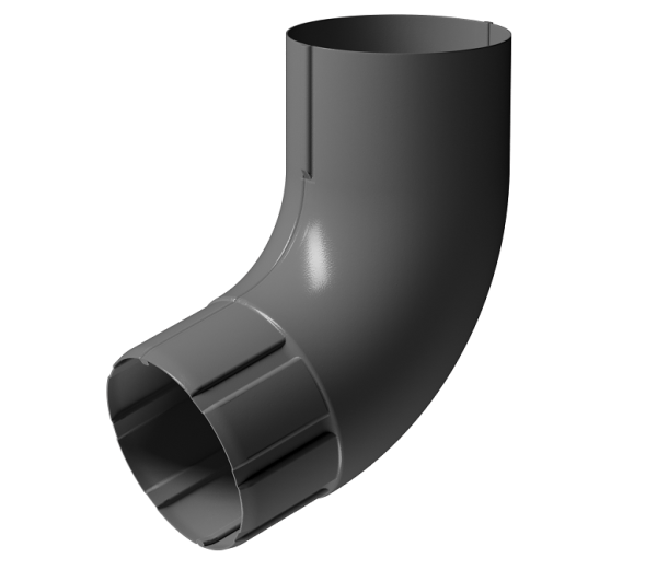 Колено 72° D90 Döcke STAL PREMIUM Графит, (RAL 7024) купить в Фрязино