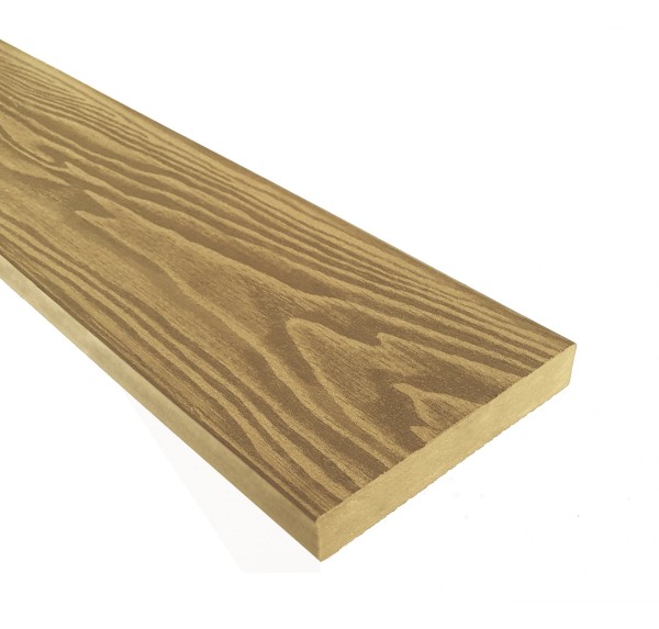 Террасная доска из ДПК Terrapol Смарт 3D Полнотелая без паза Дуб Севилья купить в Фрязино