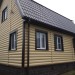 Сайдинг "blockhouse" под бревно, Престиж ВН-01, золотистый купить в Фрязино
