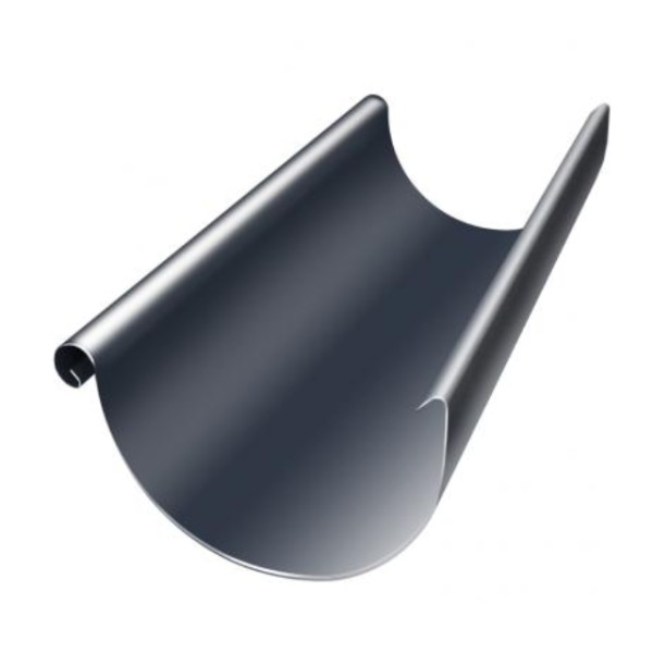 Водосток Grand Line 125x90 – Желоб 3м RAL 7024 купить в Фрязино