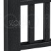Комплект крышка/юбка для столба SEQUOIA BLACK купить в Фрязино