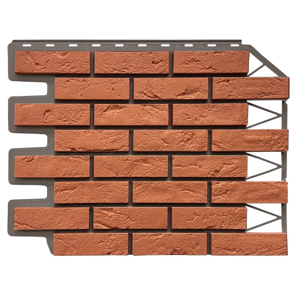 Фасадная панель FineBer, Кирпич Баварский, Терракотовый купить в Фрязино
