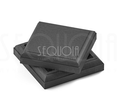 Комплект крышка/юбка для столба SEQUOIA GRAY купить в Фрязино
