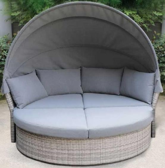 Диван-Трансформер AFINA плетеный из иск. ротанга AFM-325G Grey купить в Фрязино