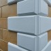 Угол Наружный к Фасадным Термопанелям Доломит Дагестанский Камень 400 мм Белый купить в Фрязино