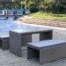Диван-Трансформер AFINA плетеный из иск. ротанга S330G-W78 Grey купить в Фрязино