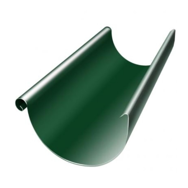 Водосток Grand Line 125x90 – Желоб 3м RAL 6005 купить в Фрязино