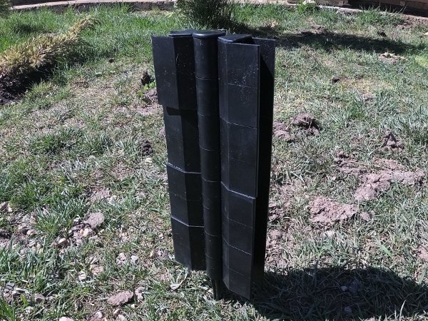Угловой элемент поворотный, пластиковый от 60° до 300° для доски 300х30 мм из ДПК чёрный Holzhof купить в Фрязино