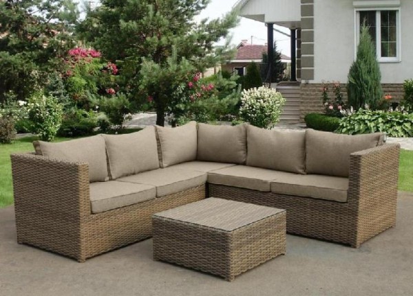 Комплект мебели AFINA плетеной из иск. ротанга YR825B Beige купить в Фрязино