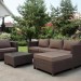 Комплект мебели AFINA плетеной из иск. ротанга YR821A Brown/Beige купить в Фрязино