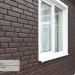 Фасадная панель Ю-Пласт Стоун Хаус Кирпич Коричневый купить в Фрязино