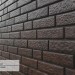 Фасадная панель Ю-Пласт Стоун Хаус Кирпич Коричневый купить в Фрязино