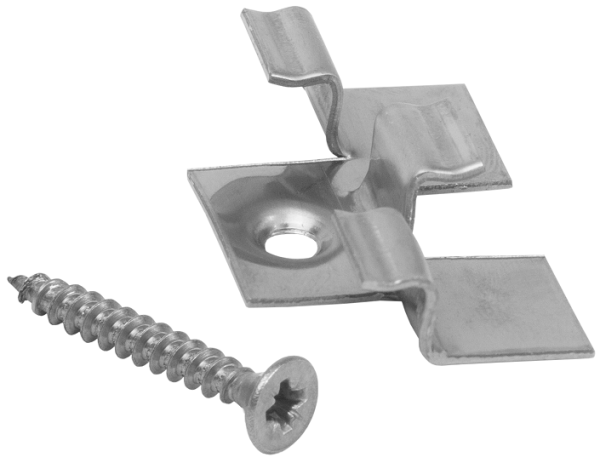 Клипса с саморезом,Grinder бесшовный монтаж 2 mm купить в Фрязино