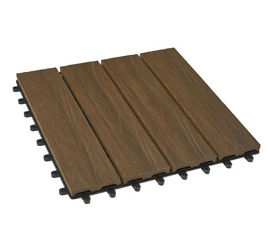 Садовый паркет дпк CM Garden Modern, 300х300 мм, PATINA BROWN (Патина коричневый) купить в Фрязино