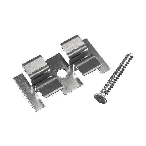 Клипса с саморезом, Grinder шовный монтаж 5 mm купить в Фрязино