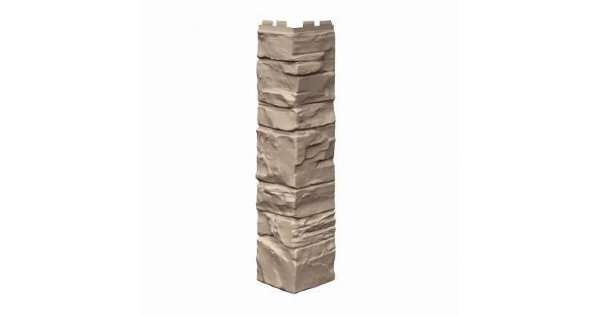 Угол наружный VOX Solid Stone Lazio камень светлая глина купить в Фрязино