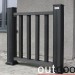 Ограждение из ДПК Outdoor Классик 3D STORM чёрный купить в Фрязино