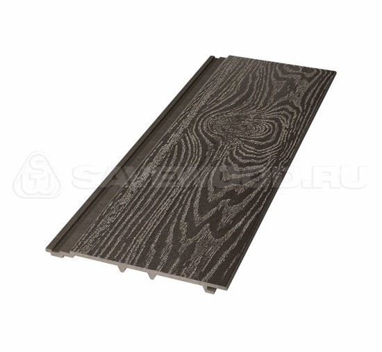 Сайдинг из дпк savewood sw-cedrus тангенциальный распил темно-коричневый купить в Фрязино