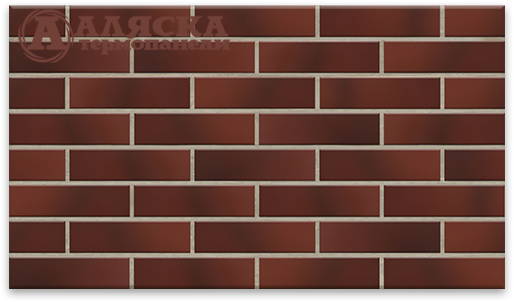 Фасадные Термопанели Аляска Cherry Glatt купить в Фрязино