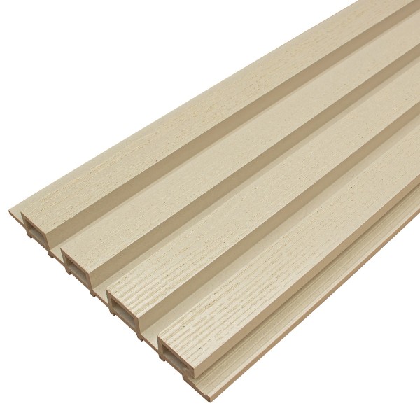 Фасадная доска из ДПК Faynag Wood Рейка Слоновая кость купить в Фрязино
