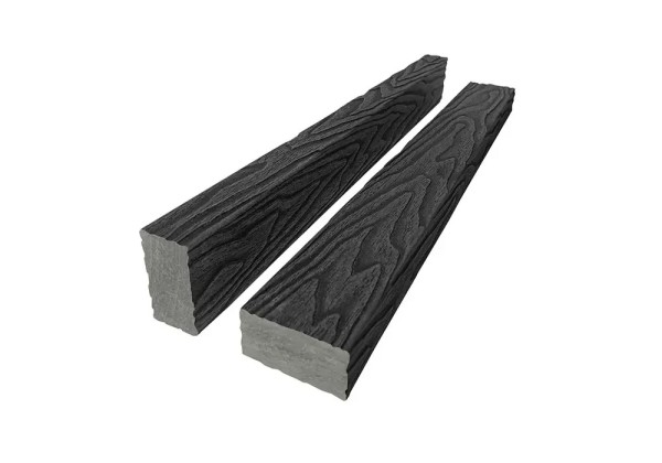 Брус лавочный 3D-тиснение 30х60 Графит купить в Фрязино