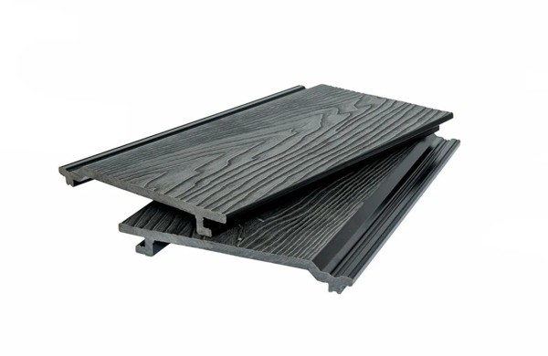 Фасадная доска 3D WOOD BRUSHING, чёрный купить в Фрязино