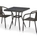 Комплект плетеной мебели AFINA из иск. ротанга T282BNT/Y137C-W53 Brown 2Pcs купить в Фрязино