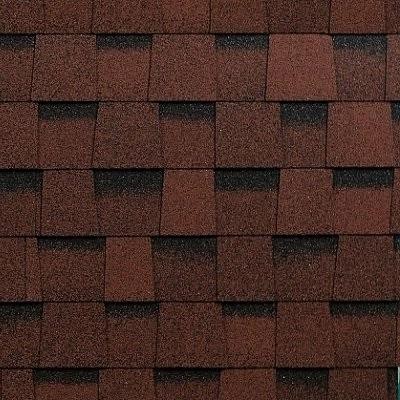 Двухслойная ламинированная черепица Shinglas, серия Фазенда – Красный купить в Фрязино