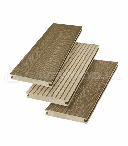 Террасная доска SW Fraxinus (R) полнотелая «SaveWood» Тик купить в Фрязино