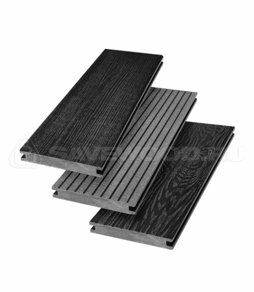Террасная доска SW Fraxinus (R) полнотелая «SaveWood» Черный купить в Фрязино