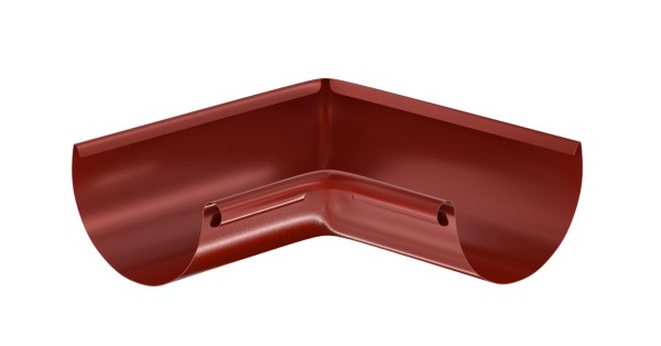 Водосток Aquasistem, система 150x100 - Угол желоба, внутренний 90° RR 29 Бургундский купить в Фрязино