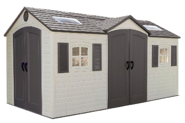 Сарай пластиковый LifeTime 15x8 DD купить в Фрязино