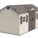 Сарай пластиковый LifeTime 15x8 DD купить в Фрязино