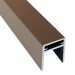 П-профиль Алюминиевый EasyDecking 35x25 Венге купить в Фрязино
