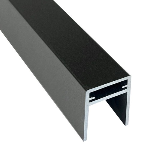 П-профиль Алюминиевый EasyDecking 35x25 Черное дерево купить в Фрязино