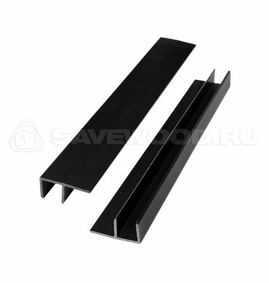 F-профиль ДПК Savewood – Чёрный купить в Фрязино