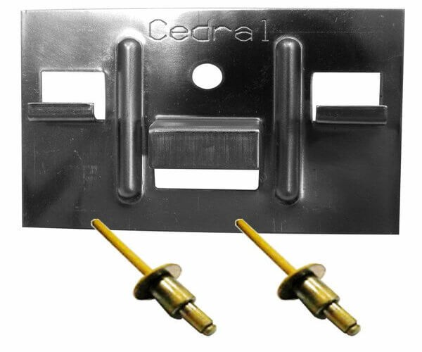 КЛЯММЕР + ЗАКЛЁПКА ДЛЯ CEDRAL CLICK 250 ШТ купить в Фрязино