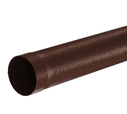 Водосток Aquasistem, Система 150/100 - Труба водосточная 1.00м RAL 8017 Коричневый matt купить в Фрязино