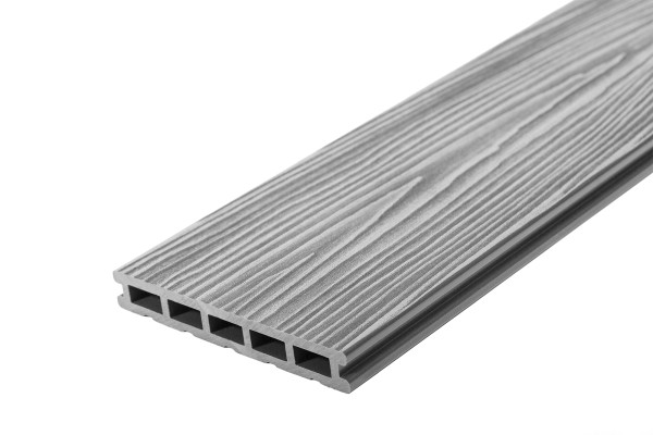 Террасная доска из ДПК RusDecking Unodeck Mogano - Серый купить в Фрязино