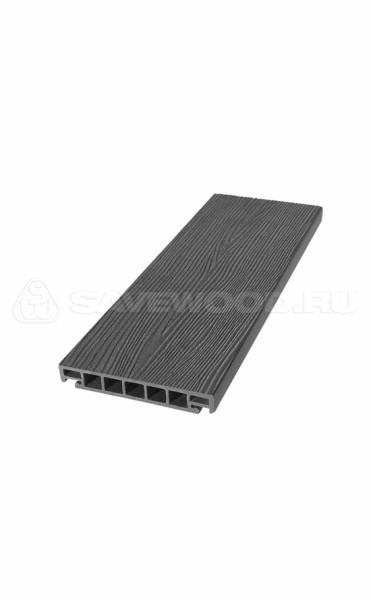Террасная доска из ДПК SW Salix (S) (R) графит купить в Фрязино