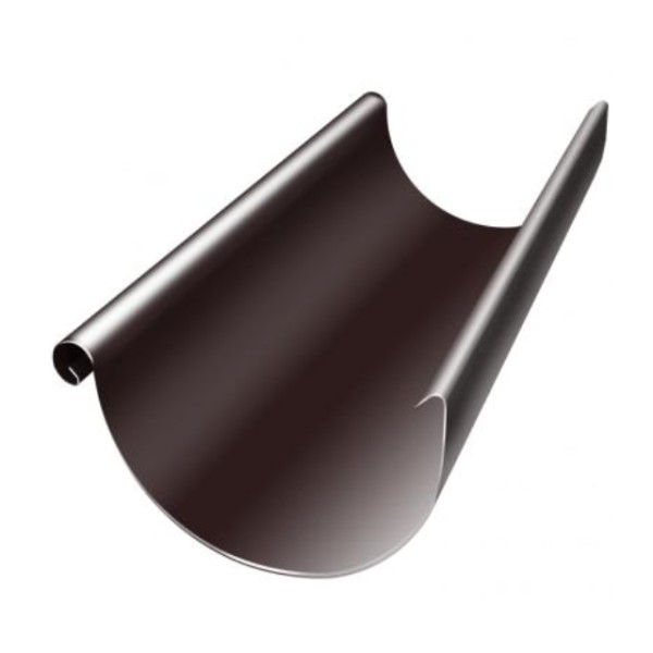 Водосток Grand Line 125x90 – Желоб 3м RAL 8017 купить в Фрязино