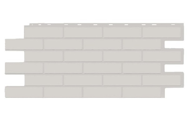 Фасадная панель T-Siding Кирпич Модерн Эко Уайт купить в Фрязино