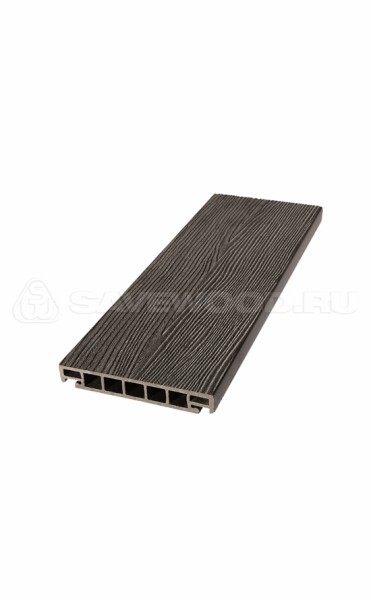 Террасная доска из ДПК SW Salix (S) (R) темно-коричневый купить в Фрязино
