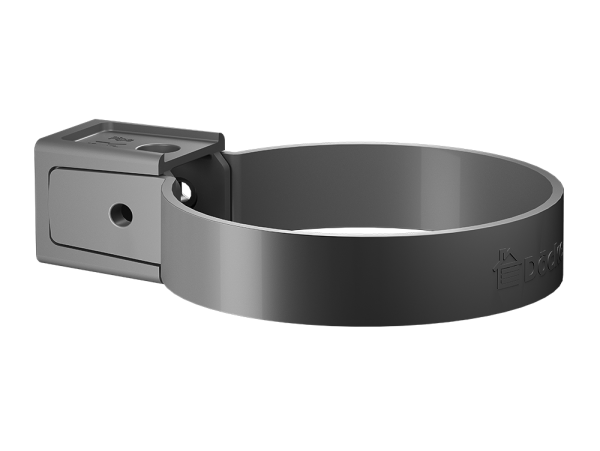 Хомут универсальный для водосточной трубы Docke Premium Графит купить в Фрязино